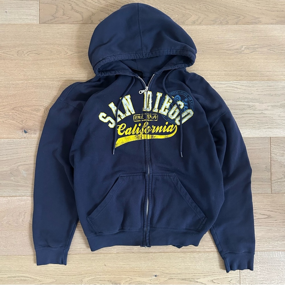 Navy San Diego California Hoodie